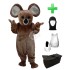Kostüm Koala 4 + Haube + Kissen + Tasche (Professionell)