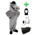Kostüm Wildschwein Maskottchen 2 (Professionell)