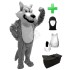 Kostüm Wolf 1 + Haube + Kissen + Tasche (Werbefigur)
