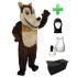 Kostüm Wolf 12 + Haube + Kissen + Tasche (Professionell)