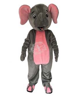 Kostüm Elefant Maskottchen 14 (Hochwertig)