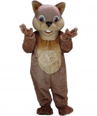 Maskottchen Streifenhörnchen Kostüm 3 (Werbefigur)
