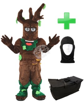 Kostüm Baum + Tasche "Star" + Hygiene Maske (Hochwertig)