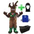 Kostüm Kaktus + Kühlweste "Blue M24" + Tasche "Star" + Hygiene Maske (Hochwertig)