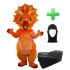 Kostüm Dinosaurier 9 + Tasche "XL" + Hygiene Maske (Hochwertig)