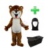 Kostüm Bär 22b + Tasche "Star" + Hygiene Maske (Hochwertig)