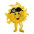 243c Logo Druck "Vorne" für Kostüm Sonne Maskottchen