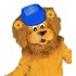 "Lions Club International" Löwen Kostüm + Tasche "L" + Kühlweste "M24" + Hygiene Maske (Hochwertig)