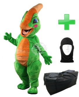 Kostüm Dinosaurier 10 + Tasche "XL" + Hygiene Maske (Hochwertig)