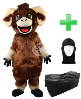 Kostüm Widder 5 + Tasche "Star" + Hygiene Maske (Hochwertig)