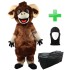 Kostüm Widder 5 + Tasche "Star" + Hygiene Maske (Hochwertig)