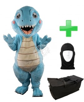 Kostüm Dinosaurier 11 + Tasche "XL" + Hygiene Maske (Hochwertig)