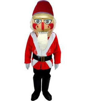 Maskottchen Nussknacker Kostüm 1 (Werbefigur)