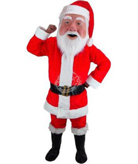 Maskottchen Weihnachtsmann / Nikolaus Kostüm 1 (Werbefigur)