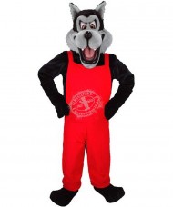 Maskottchen Wolf Kostüm 7 (Werbefigur)