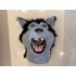 Kostüm Wolf Maskottchen 6 (Werbefigur)