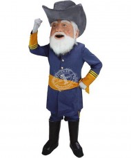 Person General / Rebel Kostüm Maskottchen 2 (Werbefigur)