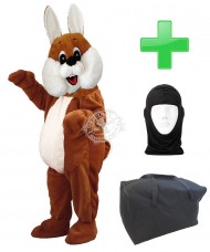 Kostüm Hase 9 + Tasche "L" + Hygiene Maske (Hochwertig)