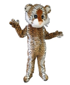 Kostüm Tiger Maskottchen 16 (Hochwertig)