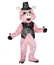 Kostüm Schwein Maskottchen 6 (Hochwertig)
