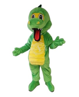 Kostüm Krokodil Maskottchen 5 (Hochwertig)