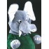 Kostüm Elefant Maskottchen 10 (Hochwertig)