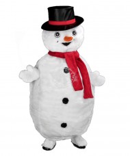 Kostüm Schneemann Maskottchen 1 (Hochwertig)
