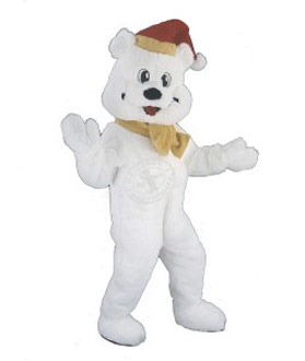 Kostüm Eisbär Maskottchen 6 (Hochwertig)