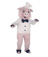 Kostüm Schwein Maskottchen 4 (Hochwertig)