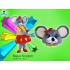 Kostüm Maus Maskottchen 8 (Hochwertig)