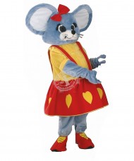 Kostüm Maus Maskottchen 8 (Hochwertig)