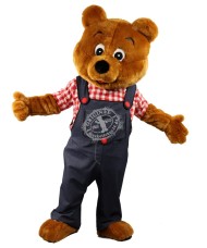 Kostüm Bär Maskottchen 19 (Hochwertig)
