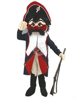 Kostüm Soldaten Maskottchen 4 (Hochwertig)