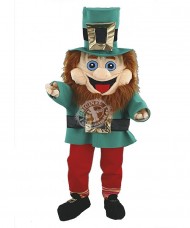 Kostüm St. Patrick's Kobold Maskottchen 1 (Hochwertig)