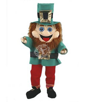 Kostüm St. Patrick's Kobold Maskottchen 1 (Hochwertig)