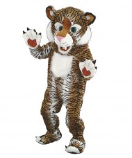 Kostüm Tiger Maskottchen 11 (Hochwertig)