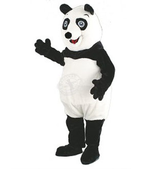 Kostüm Panda Maskottchen 6 (Hochwertig)