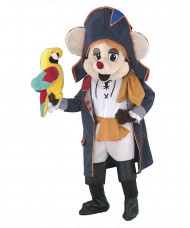 Kostüm Maus Maskottchen 26 (Hochwertig)
