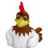 Maskottchen Hahn Kostüm 1 (Werbefigur)