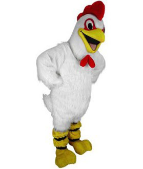 Maskottchen Hahn / Henne Kostüm 9 (Werbefigur)