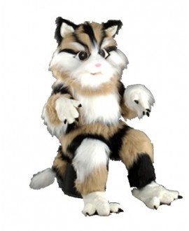 Kostüm Katze Maskottchen 13 (Hochwertig)