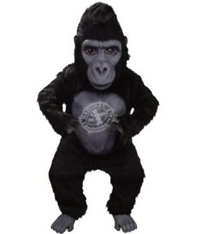 Maskottchen Gorilla Kostüm 3 (Werbefigur)