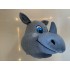 Kostüm Nashorn Maskottchen 1 (Werbefigur)