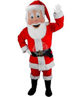 Maskottchen Weihnachtsmann / Nikolaus Kostüm 2 (Werbefigur)