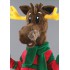 Kostüm Rentier / Elch Maskottchen (Hochwertig)
