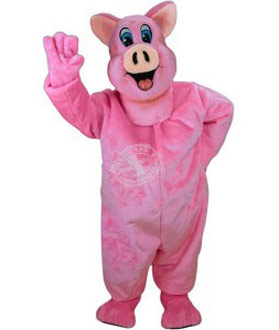 Kostüm Schwein Maskottchen 2 (Werbefigur)