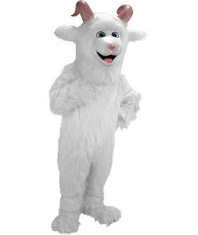 Maskottchen Ziege Kostüm 1 (Werbefigur)