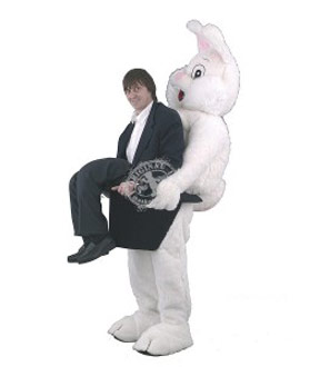Verleih Kostüm Hase mit Zylinder