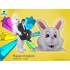 Verleih Kostüm Hase mit Zylinder
