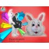 Verleih Kostüm Hase mit Zylinder